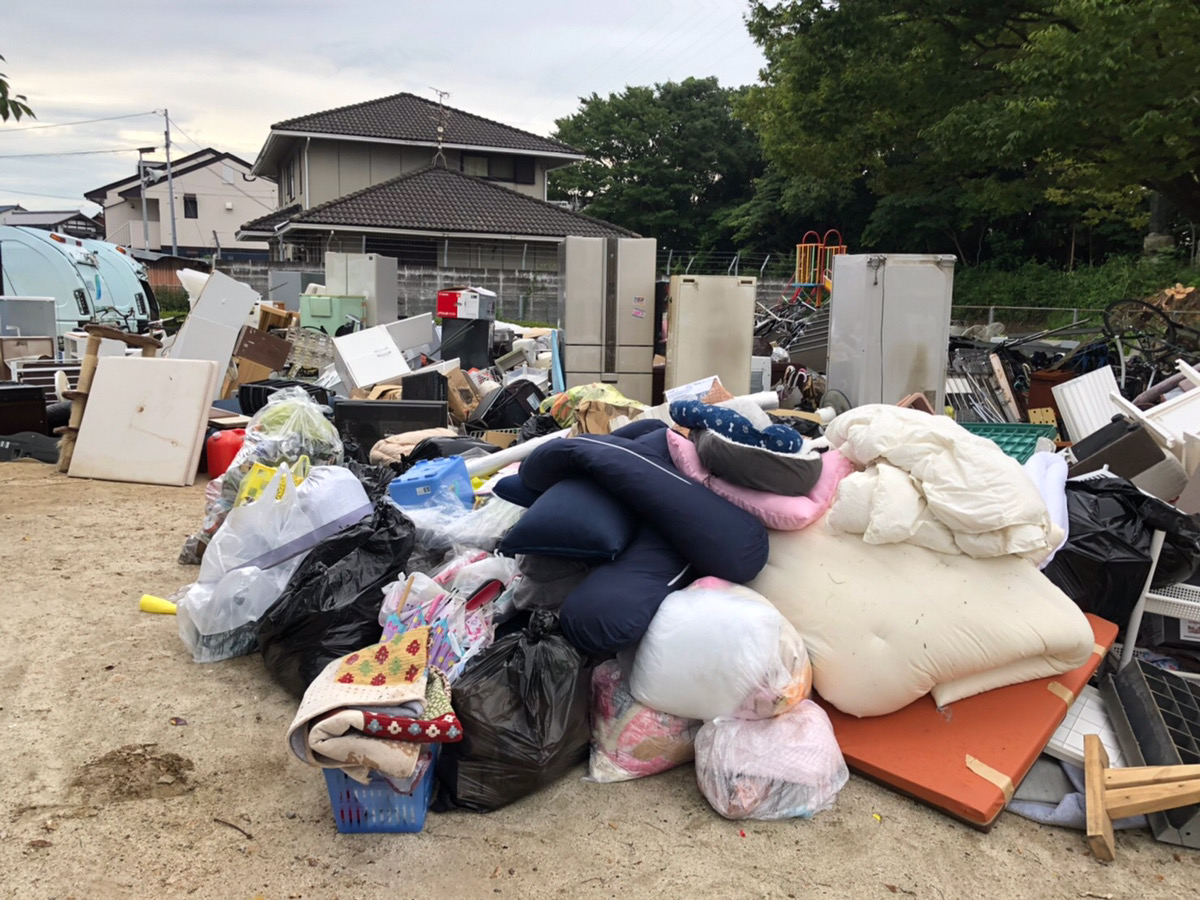 災害時のごみ収集運搬活動